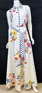 Borgo De Nor Paloma Cotton Maxi Shirt Dress, Size 8 - Picture 1 of 15