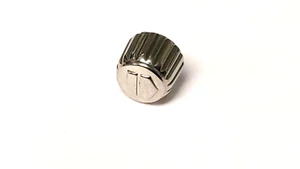 Unbranded Swiss Made crown for Tag S/S screw down and tube 5.4mm diameter, 5691W - Picture 1 of 8