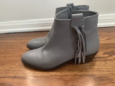 Botines Valentino Gris Flecos $1200 Usados Una Vez Foto 1 de 4