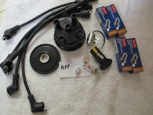BEST 4 CYL FLATHEAD CONTINENTAL Prest IBT-4 CLIP DIST CAP IGNITION TUNE KIT - Picture 1 of 2