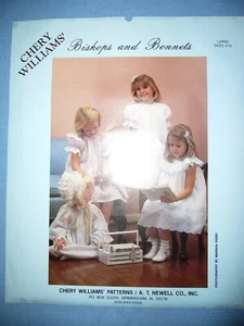 Chery williams' Bishops and Bonnets heirloom smocking pattern, size 4-10 new! - Picture 1 of 5