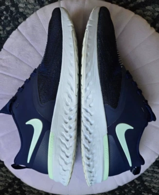 Nike Odyssey React Flyknit 2 'Blue Void' Workout Run Sport Trainer AH1016 400, 9 - Image 1 of 4