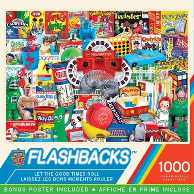 Rompecabezas MasterPieces - Flashbacks - Let the Good Times Roll 1000 piezas Foto 1 de 4