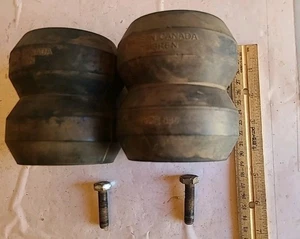 Timbren Type 545 Rubber Suspension Spring - Good Condition Pair of Two With Bolt - Picture 1 of 11