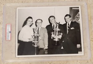 1956 Mickey Mantle & Pat McCormick PSA Type 1 Original Photo • Miller Brewing Co - Picture 1 of 7