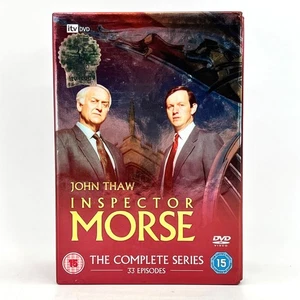 John Thaw Inspector Morse The Complete Series 33 Episodes DVD Box Set Crime Show - Picture 1 of 16