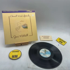 Joni Mitchell- Court And Spark NM/NM Ultrasonic Clean1980 Vinyl Record - Foto 1 di 4