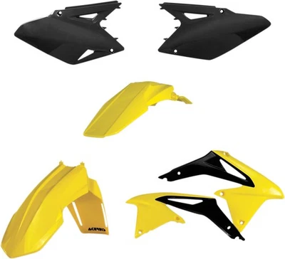 Kit plástico - Amarillo/Negro Acerbis 2113825569 para 08-17 Suzuki RMZ450 Foto 1 de 2