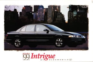 Oldsmobile Intrigue 1999 Advertising Postcard Skyline Design Collectible Vintage - Picture 1 of 2