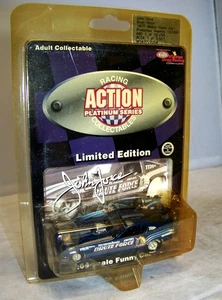 1:64 ACTION 1997 1977 JOHN FORCE BRUTE FORCE NHRA MONZA FUNNY CAR HISTORICAL MIP - Picture 1 of 4
