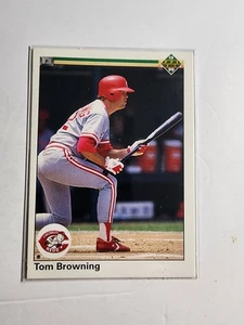 1990 Upper Deck - Tom Browning #189 - Picture 1 of 2