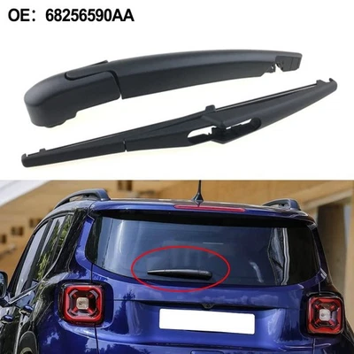Wiper Arm 2 Pieces 68256590AA Black Brand New High Quality Car Exteriors - Image 1 of 4