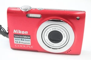 Nikon Coolpix S2500 Digital Compact Camera Working w/ Nikkor 4x Optical Zoom - Picture 1 of 5