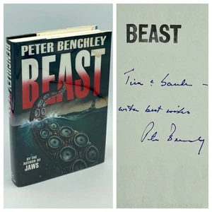 *Signed* Beast - Peter Benchley (1st edition) Random House, 1991 / Jaws author - Picture 1 of 11