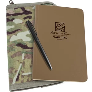 Rite in the Rain Tactical All Weather Notebook Kit MultiCam Cover and Pen - Picture 1 of 9