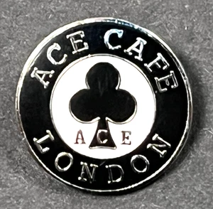 MOTORCYCLE Pin Badge ACE CAFE LONDON - Picture 1 of 2