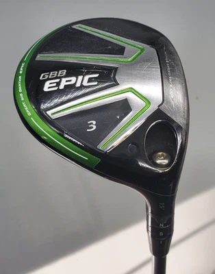 RH Callaway GBB Epic 3 Wood 15* Project X HZRDUS T800 6.0 Stiff - Image 1 of 4