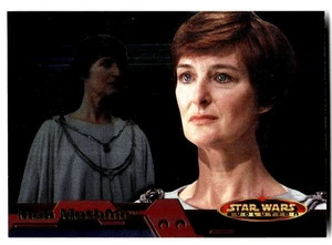 2001 Topps Star Wars Evolution Foil Card #50 Mon Mothma - Picture 1 of 4
