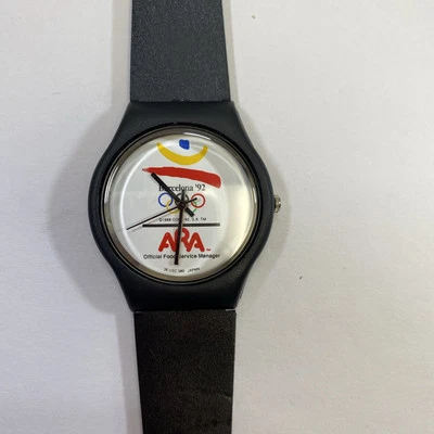 Vintage, Collectible 1992 Barcelona Olympics Watch - ARA Official Foodservice - Image 1 of 4