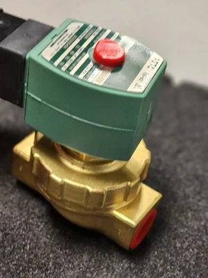 Asco valve 1/2” 8220G404 2Way Normally Closed 120VAC 5-50psi 120V/60 T 565734