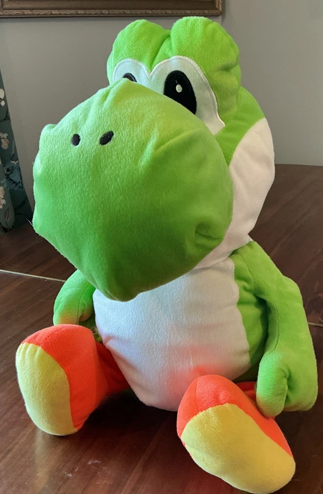 Super Mario Bros Yoshi Jumbo Peluche 22” Grande Peluche/Juguete de Peluche Nintendo Foto 1 de 4