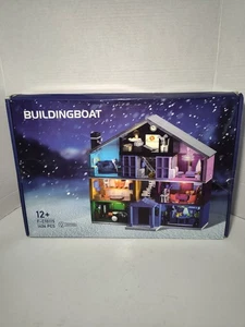 New Lover House Building Block Set with LED Lights 1426 Pieces by Building Boat - Picture 1 of 3