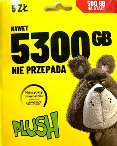 Plush Starter Polska Starterpaket – SIM-Karte Polen Prepaid - Bild 1 von 1