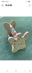 In The Night Garden Haahoos Pontipines Tombliboos Wooden Abacus *RARE 2007* VGC - Picture 1 of 11