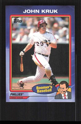 2024 Topps x Chris Berman: Boomer's Baseball #30 John Kruk Philadelphia Phillies - Image 1 of 2