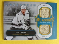 2013-14 Upper Deck Artifacts Treasured Swatches Jeff Carter #TS-JC