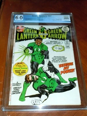 GREEN LANTERN #87 (DC 1971) PGX  FINE (6.0) cond. NEAL ADAMS 1st JOHN STEWART  - Image 1 of 2