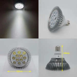 24W PAR38 Day White 5000K~5500K LED Lamp Spot Light Bulb for Plant Aquarium - Picture 1 of 7
