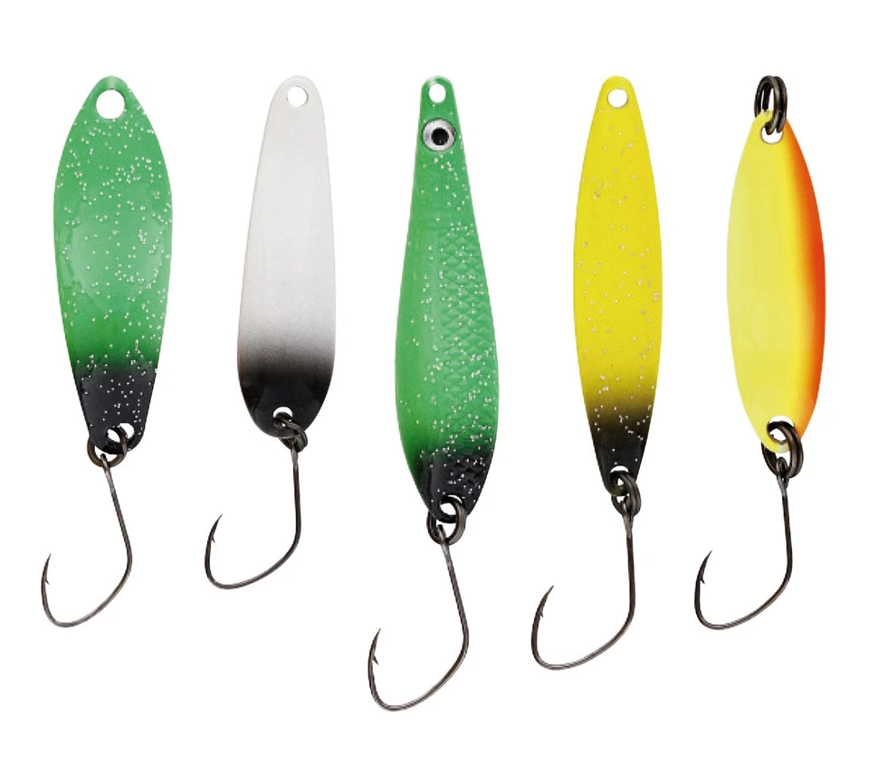 Kinetic Spoon Multipack 1 2,5-3,8g - 5 Spoons Micro Blinker Köder für Forelle - Bild 1 von 1