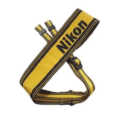 Correa de cuello ancho Nikon AN-6Y amarilla genuina para cámara SLR DSLR de Japón NUEVA Foto 1 de 4