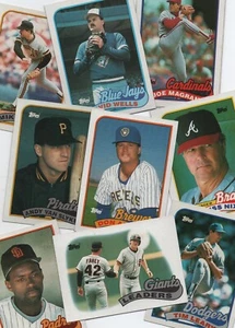 1989 Topps Baseball Cards 1 - 399, Nrmt-Mint - Pick Your Player - Build Your Set - Picture 1 of 1