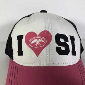 Gorra negra rosa Duck Commander dinastía I Love Si sombrero de camionero malla ajustable - Imagen 1 de 10