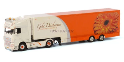 for WSI for DAF for XF SUPER SPACE CAB 4x2 SEMI BOX TRAILER - 2 AXLE 1:50 model - Image 1 of 3