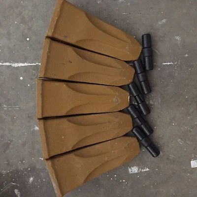 5  PCS 205-70-19570 TEETH,09244-02496 PIN  FIT FOR  KOMATSU PC200 PC220 PC240 - Image 1 of 4