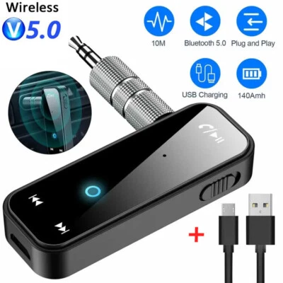 USB Wireless Bluetooth 5.0 Transmitter Receiver for Car Music Audio Aux Adapter - Image 1 of 4