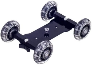 Digital Cameras Tabletop Mobile Rolling Slider Dolly Car Skater Video Track Rail - Picture 1 of 12