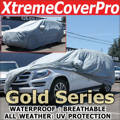 Mercedes-Benz GL250 GL450 GL550 2014 2015 cubierta impermeable para automóvil con bolsillo de espejo Foto 1 de 4