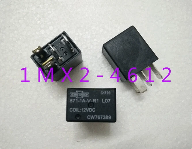2pcs used  871-1A-V-R1 L07 12VDC four-pin - Image 1 of 1