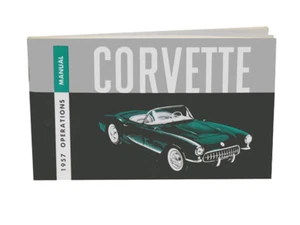 1957 Corvette Owner's Manual - Imagen 1 de 1