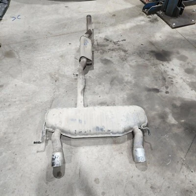 AUDI TT 1.8 225HP 2000-2006 CUPÉ MOTOR QUATTRO TUBO SILENCIADOR ESCAPE TRASERO OEM Foto 1 de 4