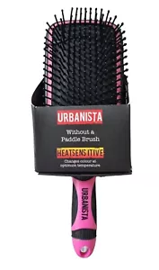 URBANISTA – Pro Paddle Hairbrush Detangling Massage Cushioned Wet Dry Brush - Picture 1 of 4