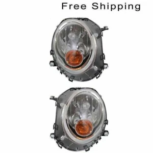 FOR MINI COOPER 2007 2008 2009 2010 2011 2012 2013 2014 HEADLIGHT RIGHT & LEFT - Picture 1 of 5