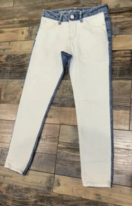 NWT Gymboree Girls Super Skinny Denim Two Tone Jeans Size 6 - Picture 1 of 2