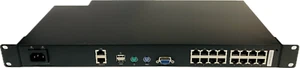 APC KVM1116P 16 Port KVM over IP 2G Virtual Media Switch 1 Remote 1 Local + Rails - Bild 1 von 4