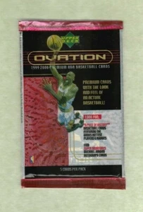 1999-00 Upper Deck Ovation paquete de pasatiempos de baloncesto autógrafo Jordan? $$ - Imagen 1 de 1