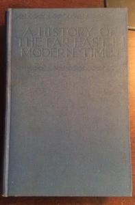 A History Of The Far East In Modern Times 1928 HB Vinacke BookGnu - Picture 1 of 12